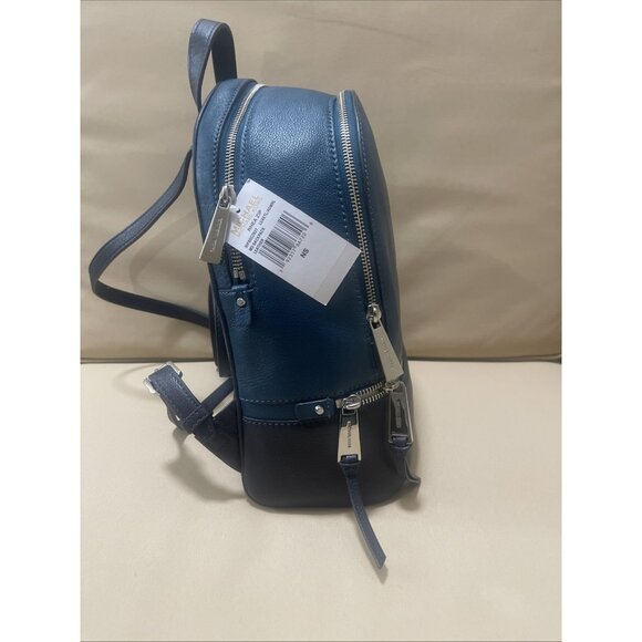 NWT Michael Kors Rhea Zip Medium Leather Backpack 30F6SEZB2T main image 8